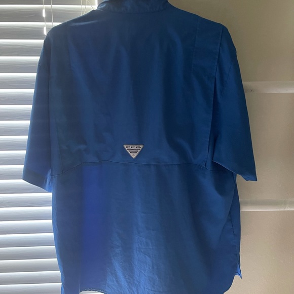 Columbia PFG Button Up Short Sleeved Shirt - Picture 2 of 2